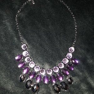 Stunning Multi Color Purple Necklace